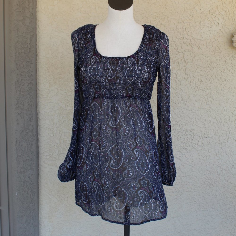 Xhilaration Sheer Boho Top
